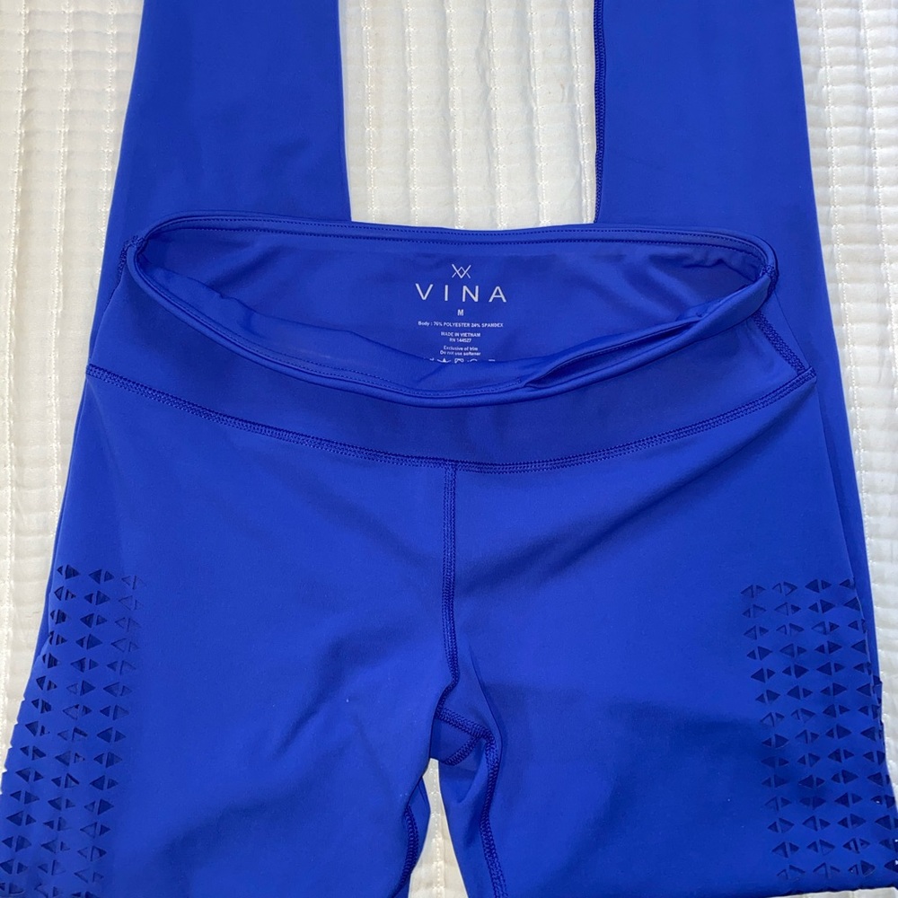Vina Women's Yoga Sports Ankle Tights  Size M